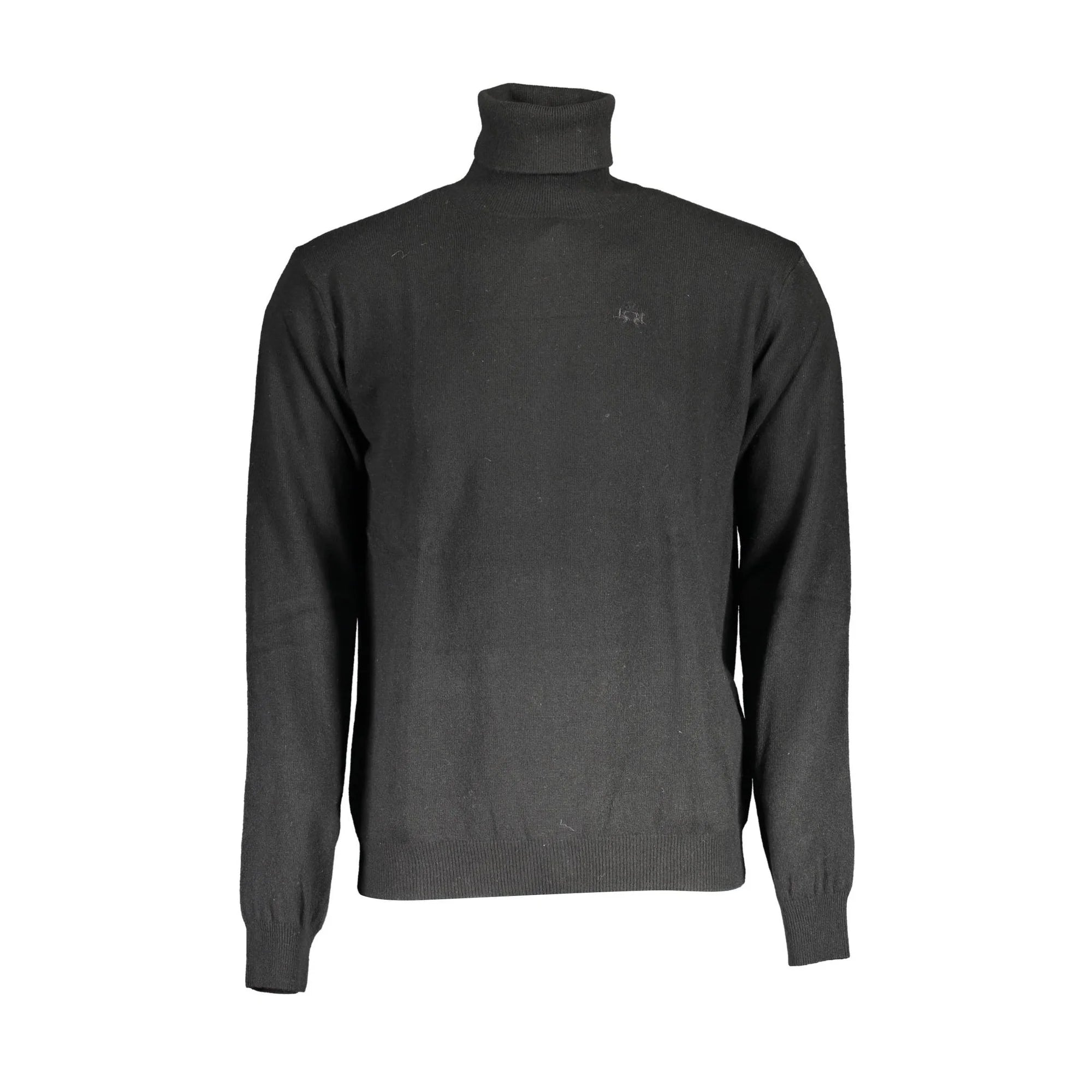 La Martina Maglione Uomo Nero Ricamo Maglie - foto prodotto